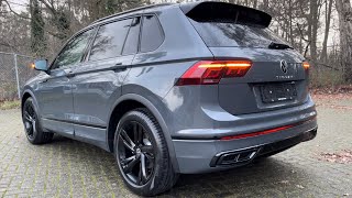 Volkswagen NEW Tiguan RLine 2023 in 4K Dolphin Grey 19 Inch Valencia walk around amp detail Inside [upl. by Eniamahs]