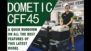 Dometic Waeco CFF45 FridgeFreezer 12v24v240v Features Specifications Review [upl. by Airednaxela]