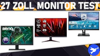 ᐅ 27 Zoll Monitor Test 2023  Die besten 27 Zoll Monitore vorgestellt [upl. by Boiney]