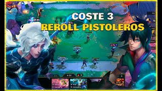 ¡REROLL DE PISTOLEROS Ezreal 10 Hwei l Sobrenaturales  Set 12 Teamfight Tactics [upl. by Laband735]