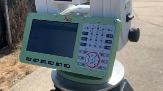 How I calibrate a Leica Total Station Check and Adjust Method [upl. by Asiulana287]