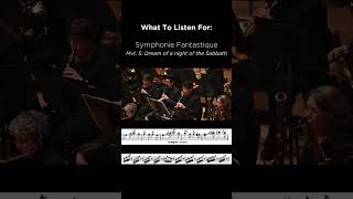 MSO Berlioz quotWhat To Listen Forquot Eflat Clarinet Solo shorts [upl. by Lashonde]