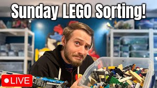 Sunday LEGO Sorting Livestream [upl. by Aiceled148]