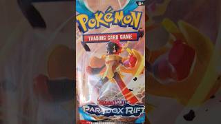 I opened a booster pack of Paradox Rift and pokemon rarepulls pokemontcg [upl. by Ijok]