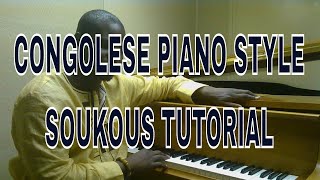 How to play congolese Soukous on Piano  Karolina  Awilo Longomba [upl. by Salomone]