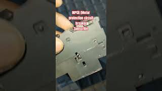 MPCB Motor protection circuit breaker Subscribe Motor protection circuit breake [upl. by Aztiley291]