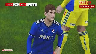 Dinamo Zagreb vs Hajduk Split  CROATIA HNL 2024  Football Live Match Today [upl. by Ertnom979]