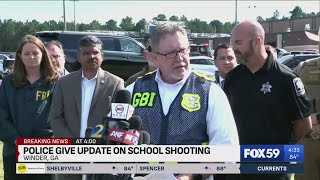 Georgie officials say school shooter was 14yearold boy [upl. by Jb]