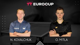 2340 Nazarii Kovalchuk  Oleksii Mitla 25112024 TT EuroCup Ukraine Master TABLE 3 [upl. by Erdrich]