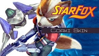 Starfox Arwing Corki Skin  League of Legends [upl. by Lais]