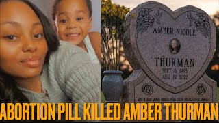 Abortion NOT BAN Killed Amber Thurman [upl. by Airamak]