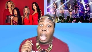 FIFTH HARMONY quotNYE PERFORMANCEquot REACTION [upl. by Nibbor383]