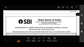 ALERT 🚨🚨🚨 ON SBI CLERK 2024 NOTIFICATION🔔🔔🔔 [upl. by Roselba]