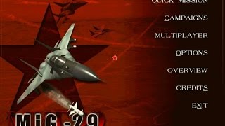 MiG29 Fulcrum Novalogic 1998 gameplay PC Game 1998 [upl. by Kedezihclem]