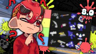 Nerd Rambles About Splatoon 3 For 3 Hours 81 Tier List [upl. by Ogeid532]