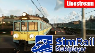 Gemeinsam durch Polen als Lokführer amp Fahrdienstleiter  SimRail Multiplayer live [upl. by Grath914]