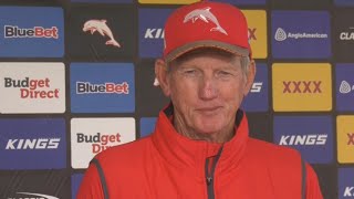 Wayne Bennett responds to speculations of a return as Rabbitohs’ coach [upl. by Htor]