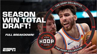 Season Win Total Draft – OKC A Lock For Most Wins  The Hoop Collective [upl. by Siva]