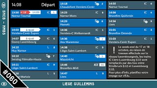 060 SNCB EMMA  Liège Guillemins  Luik Guillemins FR [upl. by Cut]