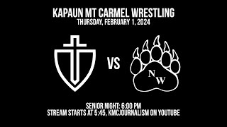 Kapaun Wrestling v Wichita Northwest 212024 [upl. by Shu435]