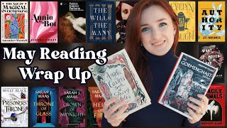 everything I read in May  throne of glass fantasy classics non fiction [upl. by Thay]