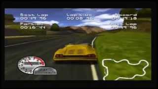 Roadsters Trophy N64  Time Trial on all Tracks [upl. by Ahtebat69]