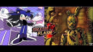 ssf2 mods springtrap over m knight and pheonix over blackmage [upl. by Arakat861]