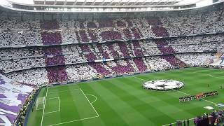 UEFA Champions League Anthem  Estadio Santiago Bernabéu [upl. by Nance]