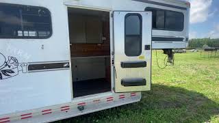 2000 Sundowner 38FT Horse Trailer wLiving Quarters  For Sale  July 9th [upl. by Kelley]