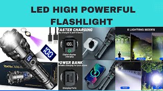 LED High Powerful Flashlight [upl. by Lamond]