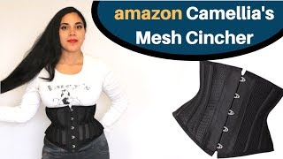 Camellias Corsets Amazon Mesh Cincher  Waspie Review  Lucys Corsetry [upl. by Nylsoj]