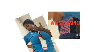 nurselife lpnlife this WAIST TRAINER is nursing shift 8hr12hr approved SUBSCRIBE [upl. by Apoor]