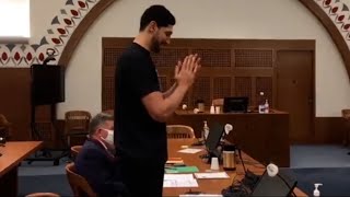 Call me Mr Freedom Celtics player Enes Kanter legally changes name become US citizen [upl. by Pernell26]