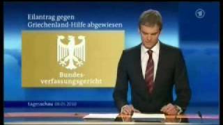 Beschwerde gegen GriechenlandHilfe vom Bundesverfassungsgericht abgelehnt [upl. by Wernick]