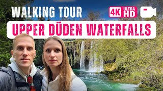 4K Walking Tour of Upper Duden Waterfalls 💦 A Natural Wonder in Antalya Turkey 🚶🚶‍♀️ [upl. by Reivaz921]