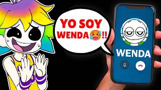 HABLO CON UNA IA QUE SE HACE PASAR POR WENDA 😨😱 [upl. by Auqinet]