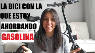 LA BICI ELÉCTRICA MÁS PEQUEÑA DYU  Leire BTT [upl. by Ilonka375]