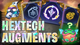 How To Use Every Single Hextech Augment  TFT Guide Teamfight Tactics [upl. by Drain574]