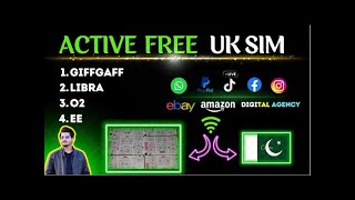 How to activate UK Giffgaff sim in pakistan 100 get OTP in just 1 min [upl. by Ariek]