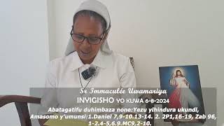 Inyigisho ya Sr Immaculée aragira atiTWARAMUBONYE  Ijambo ryImana ryo kuwa 6082024 [upl. by Anitap]