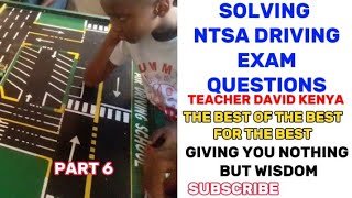 DRIVING LESSON 277  SOLVING NTSA EXAM QUESTIONS  PART 6 [upl. by Alanah]