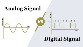 Difference Between Analog and Digital Signal [upl. by Tnilk]