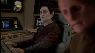 DS9 Weyoun eats pizza Treachery Faith and the Great River [upl. by Normak]