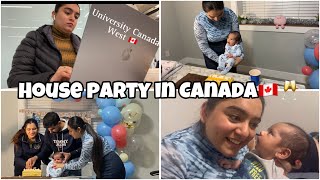 Daily life Vlog  Ayaans welcome 👼  Decorated my home 🥳  Fun with friends in Canada🇨🇦 [upl. by Caniff]