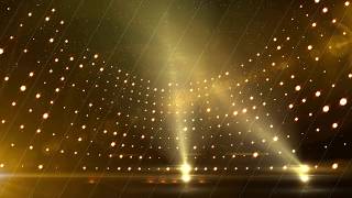 Golden Revolving Stage Animated Looped Video Background [upl. by Nnyllaf843]