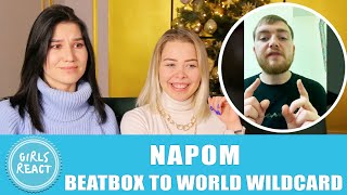 Reaction NaPoM  Beatbox to World Wildcard BTWL2021 EduVerse React to beatbox [upl. by Gyatt]