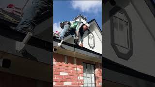 Roofing work ASMR reimagineroofing homeimprovement roofrepair roofing [upl. by Aseuqram]