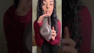 Unboxing my new Studio Beats Pro headphones in color deep brown GymGirl GymLife [upl. by Ainak465]