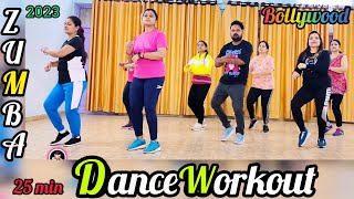 25Mins Fun Bollywood Dance Workout  Feel Energetic in 10 Days  Zumba Fusion  Dance Routine🔥 [upl. by Akerdal746]