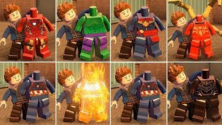 LEGO MARVEL Super Heroes GamePlay  Hulk Ironman Spiderman vs Sandman Abomination [upl. by Armalla773]